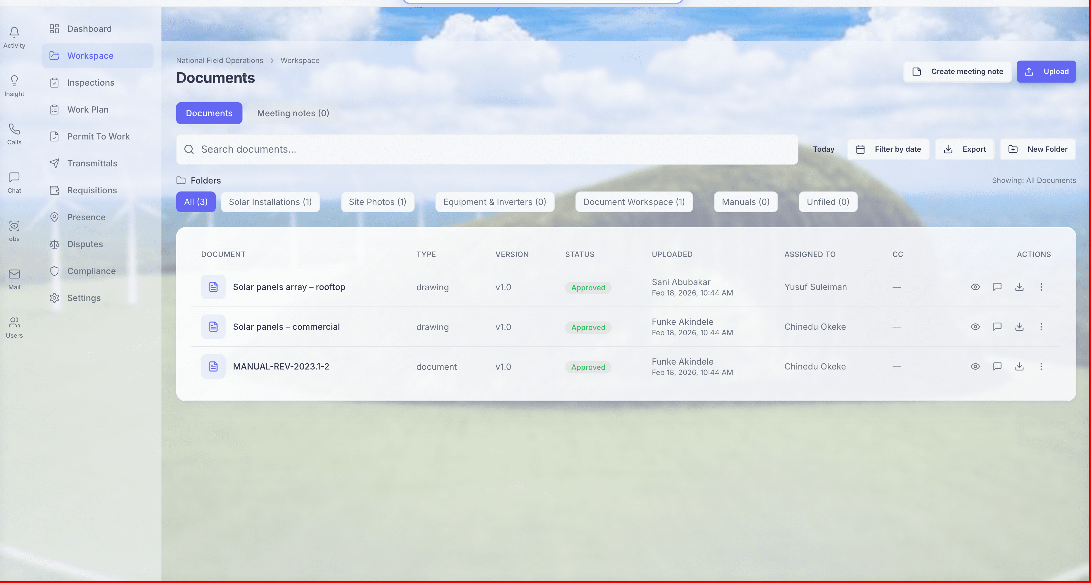 ZiriEzi Platform — Document Management